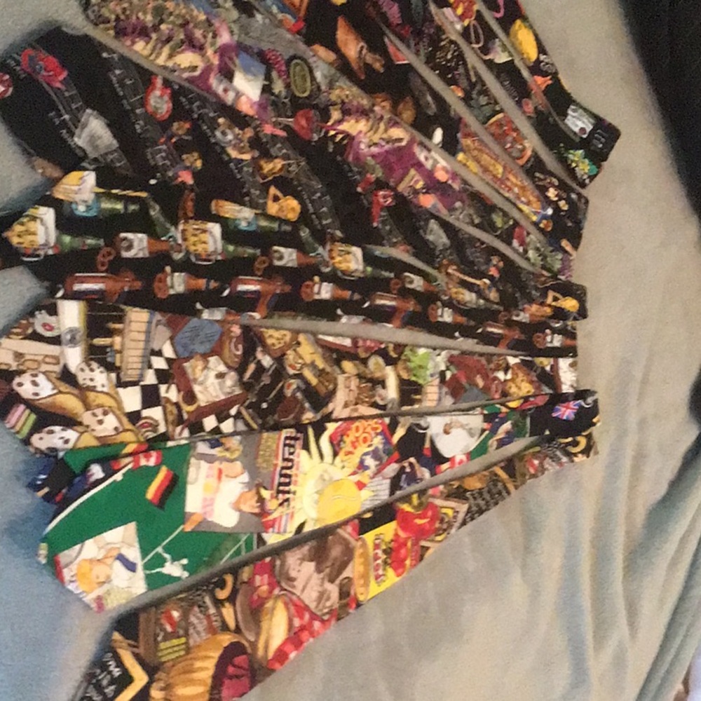 Nicole Miller silk ties